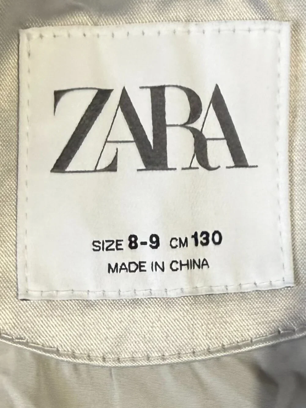 Zara Kids Silver Satin Bomber & Jogger Set Girls 8 / 8-9
